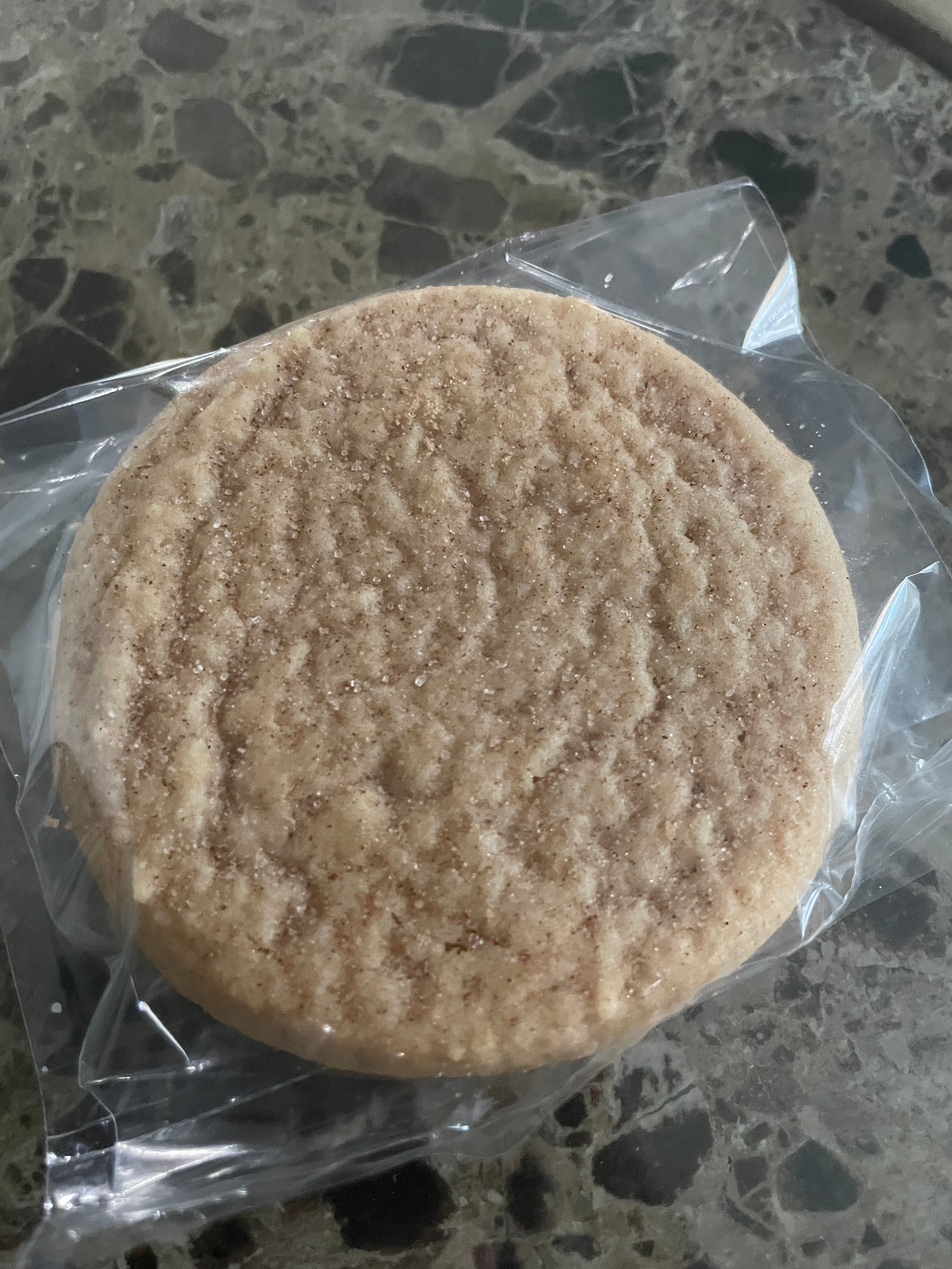 Soft Baked Snickerdoodle Cookie