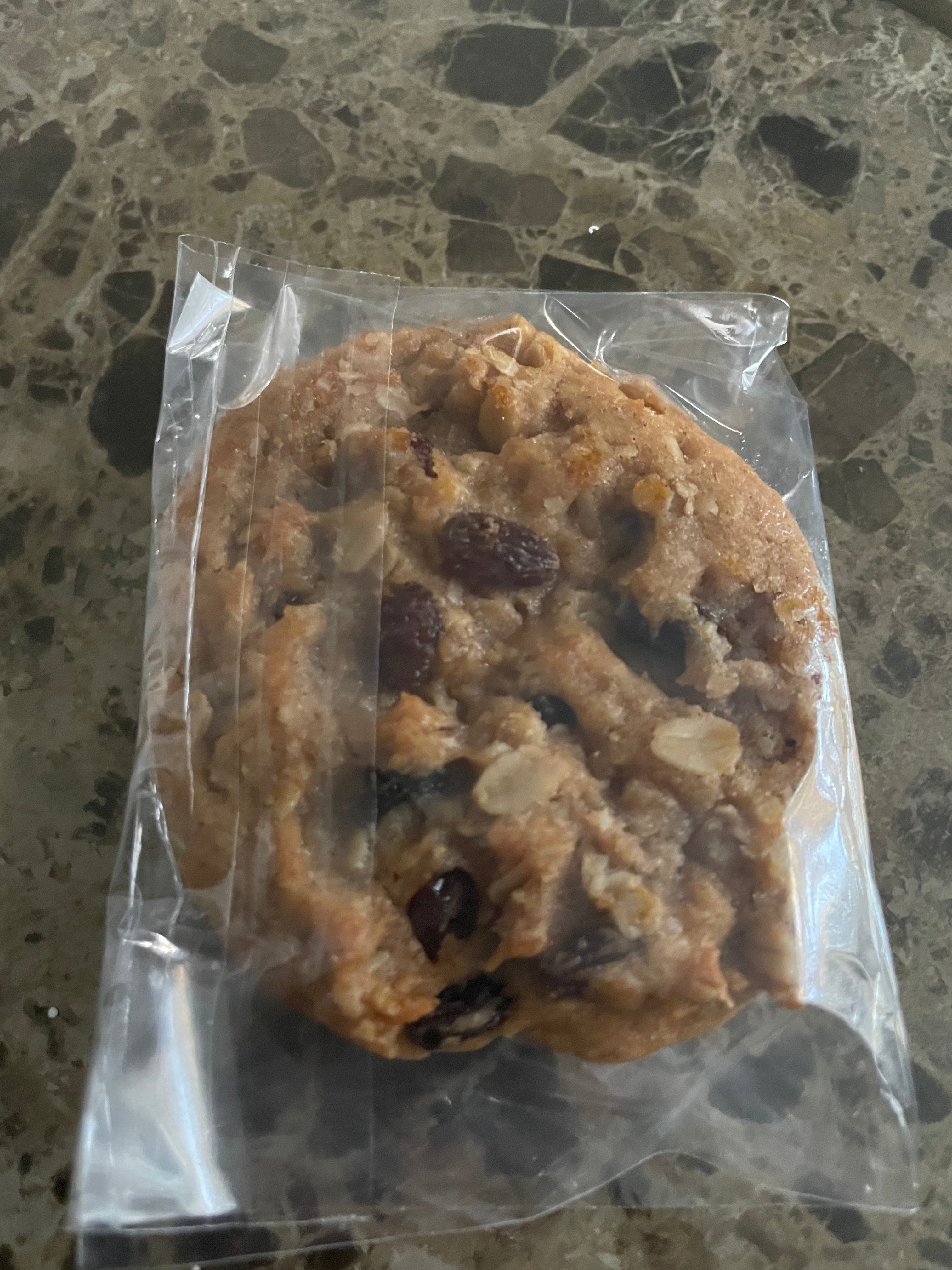 Soft Baked Oatmeal Raisin Cookie